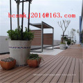 Decking composto decorativo exterior impermeável para a placa de natação